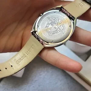 Versace | Accessories | Versace Black And Pink Watch With  display picture 2